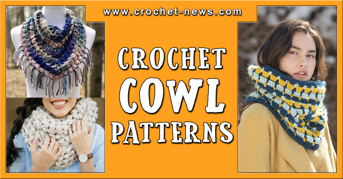 16 Crochet Cowl Patterns