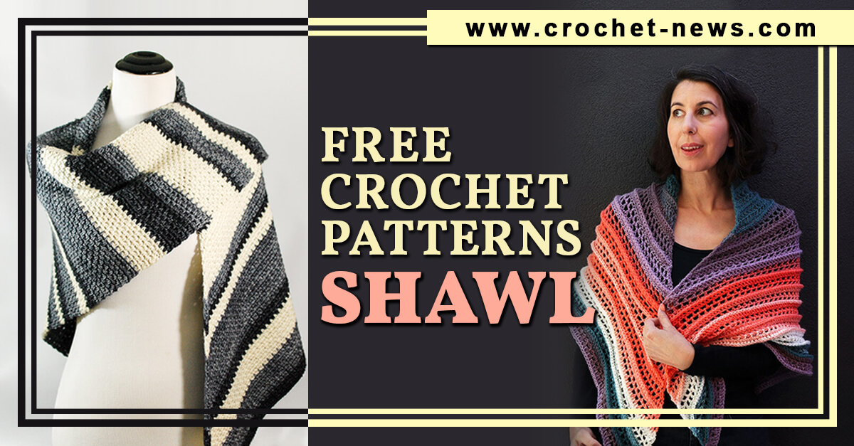 32 Free Crochet Shawl Patterns