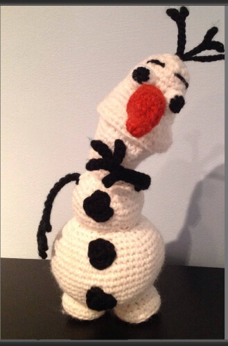 Crochet Olaf Amigurumi Pattern by ANAPADIY