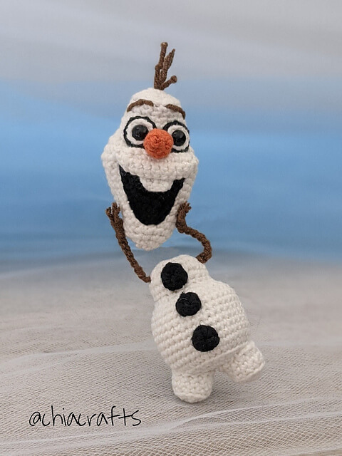 Olaf Amigurumi by Chiara Cremon