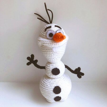 Olaf By Frozen by Amigurushki