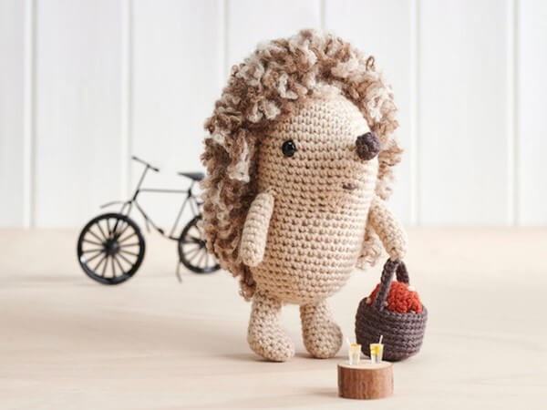 Amigurumi Hedgehog Crochet Pattern by Irene Strange