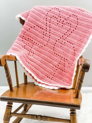 Crochet Flamingo Baby Blanket Pattern by Owl B Hooked