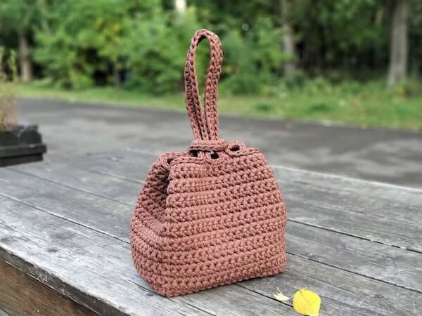 Crochet Handbag Purse Pattern by Kseniya Design