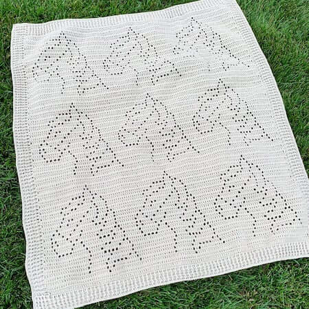 Crochet Horse Baby Blanket Pattern by Owl B Hooked