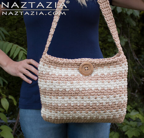 Crochet Sweet Simple Handbag Pattern by Naztazia