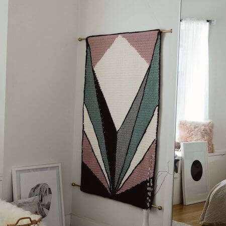 Crochet Tapestry Pattern by Red Heart