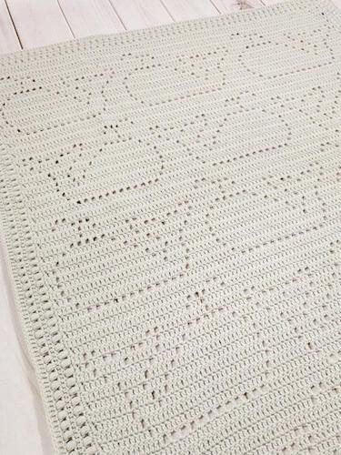 Crochet Whale Blanket Pattern by Owl B Hooked