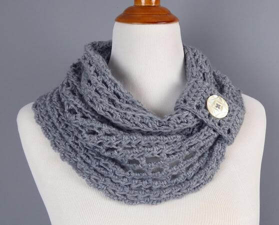 Crochet Whisper Cowl Pattern by Speckless