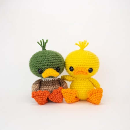 Dilly And Mallard The Duck Friends Crochet Pattern by Theresa's Crochet Shop