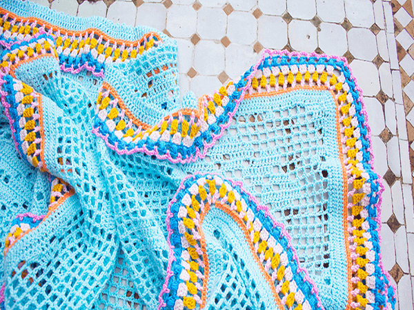 Free Crochet Tablecloth Pattern by Yarn Plaza