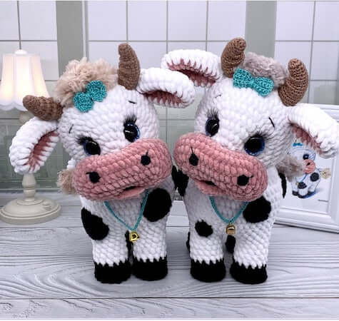 Funny Cow Crochet Pattern by Aleniya 2