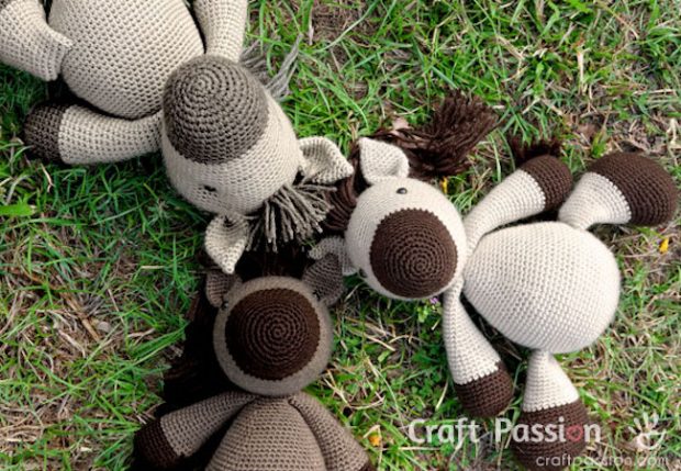 Horse Amigurumi Crochet Pattern by Craft Passion