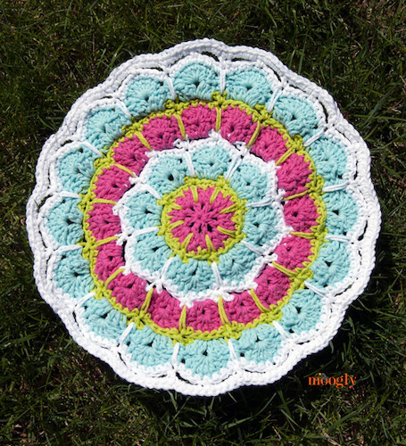 Magic Spike Mandala Free Crochet Pattern by Moogly