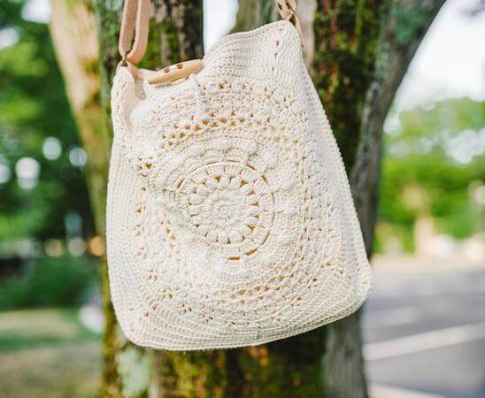 Marigold Cross Body Bag Crochet Pattern by 1 Dog Woof