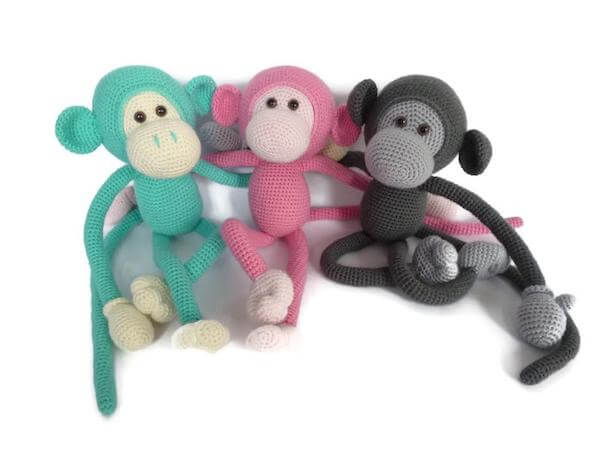 Mike, The Monkey Amigurumi Pattern by Sugaridoo