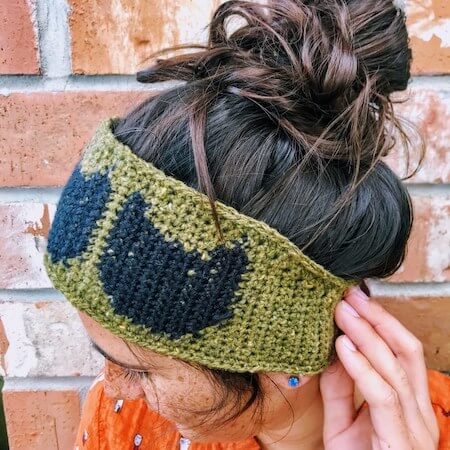 Salem Ear Warmer Crochet Pattern by Hook Yarn Carabiner