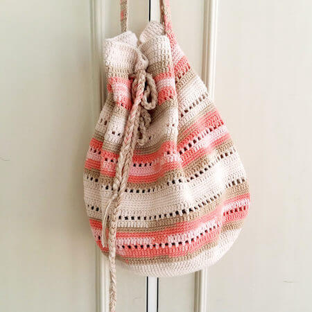 Seaside Handbag Free Crochet Pattern by My Accessory Box