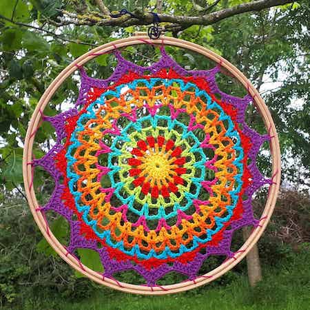Summer Mandala Free Crochet Pattern by Annie Design Crochet