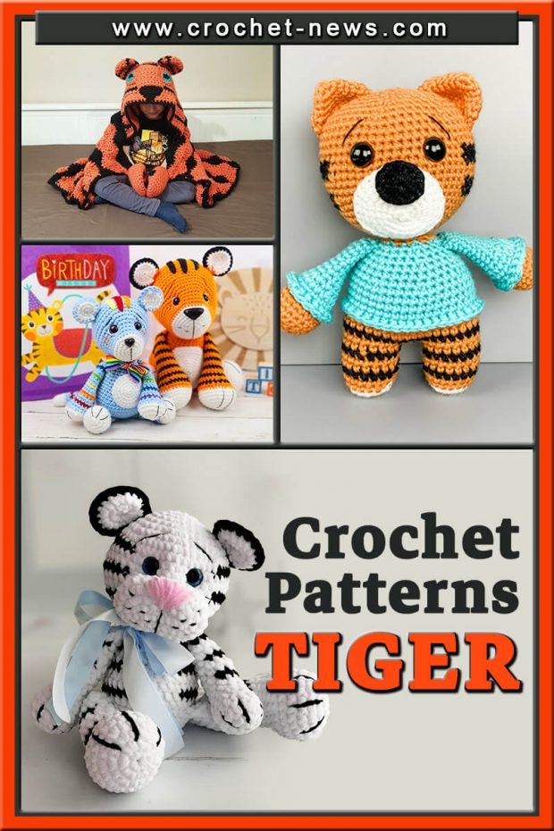 CROCHET TIGER PATTERNS