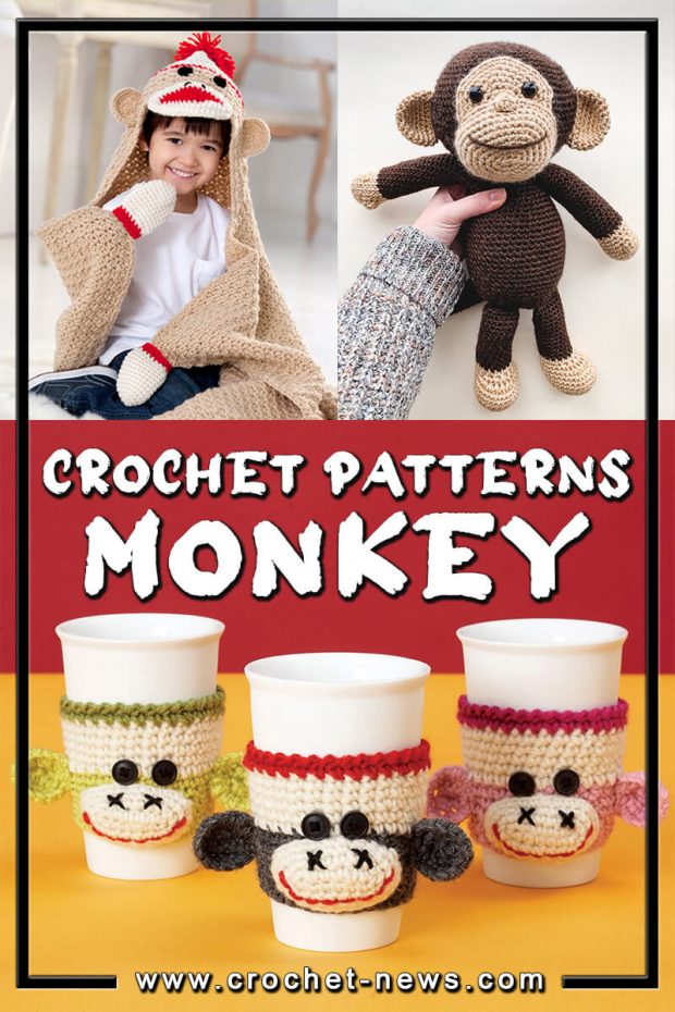 CROCHET MONKEY PATTERNS