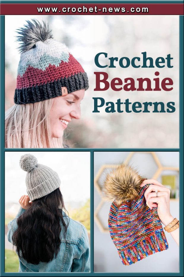 CROCHET BEANIE PATTERNS