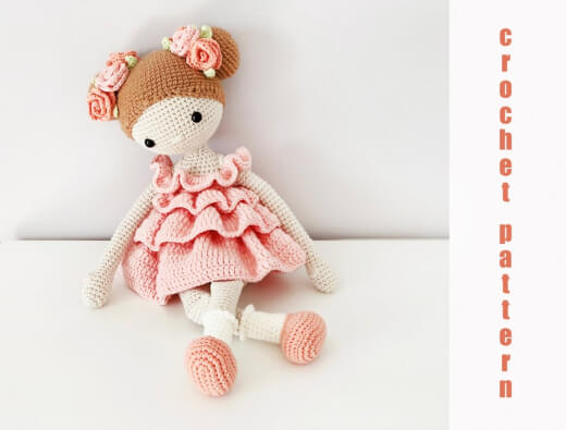 Crochet Amigurumi Doll Pattern By Workroom Julia Litvin