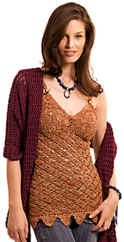 Top Camisole Crochet Pattern from Berroco