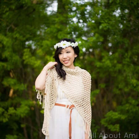 Boho Crochet Wrap Pattern by All About Ami