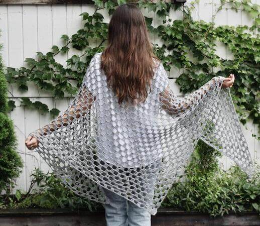 Eastwick Wrap crochet Pattern by Two Of Wands Shop