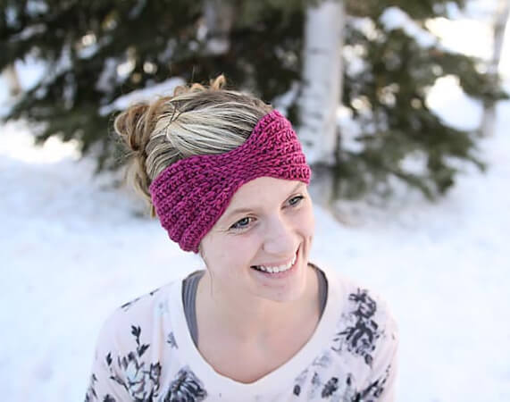 Everly Head Wrap Crochet Pattern by Mamachee