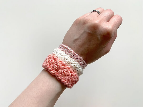 Free Crochet Bracelet Pattern by Sweet Softies