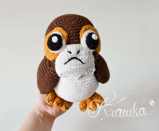 Galactic Penguin Crochet Pattern by Krawka