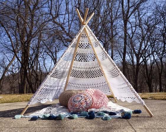 Lace Tent Crochet Pattern by Speckless