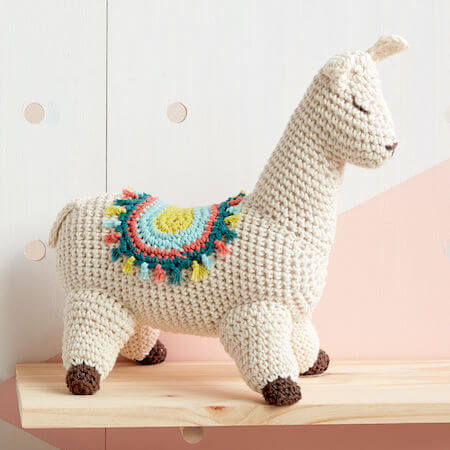 Llama Crochet Toy Pattern by Yarnspirations