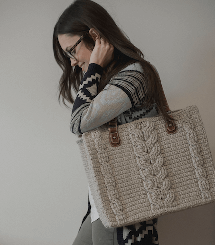 Matilda Tote Free Crochet Pattern by Megmade With Love