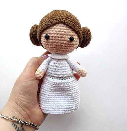 Princess Leia Crochet Pattern by Tanya Smile