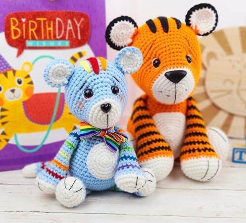 Tiger Crochet Pattern by Sweet Oddity Art