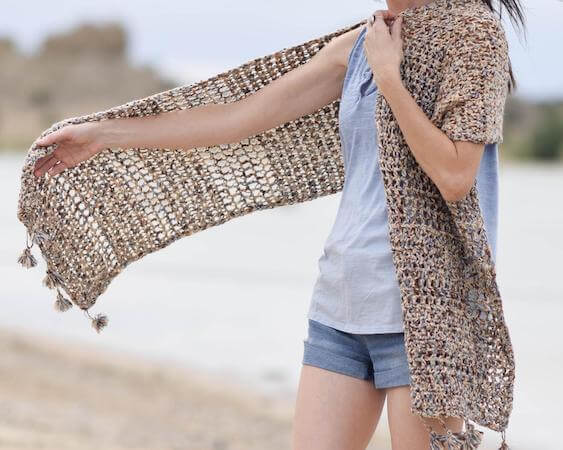 Wanders Crochet Wrap Pattern by Mama In A Stitch