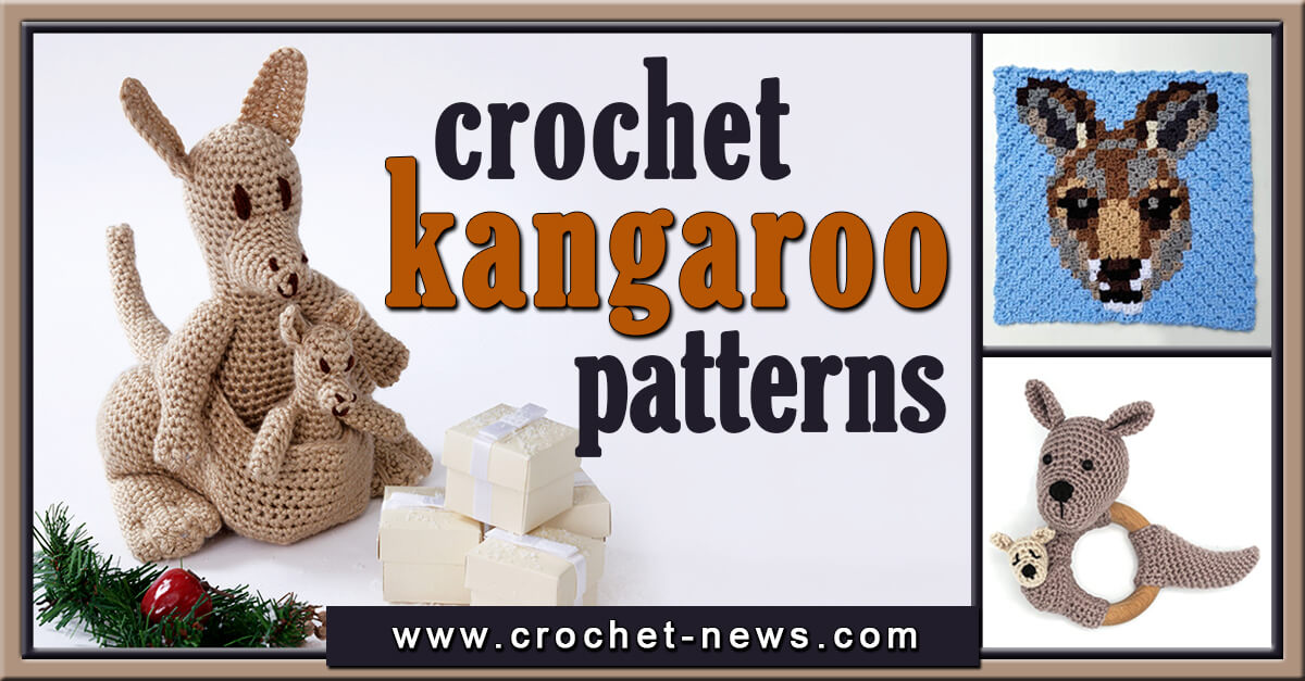 10 Crochet Kangaroo Patterns