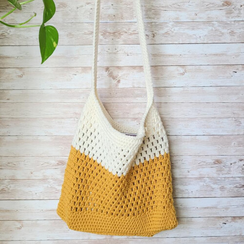 Crochet Laundry Bag by The Loophole Fox