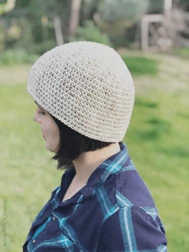 Cotton Chemo Free Crochet Cap Pattern by Christa Co Design