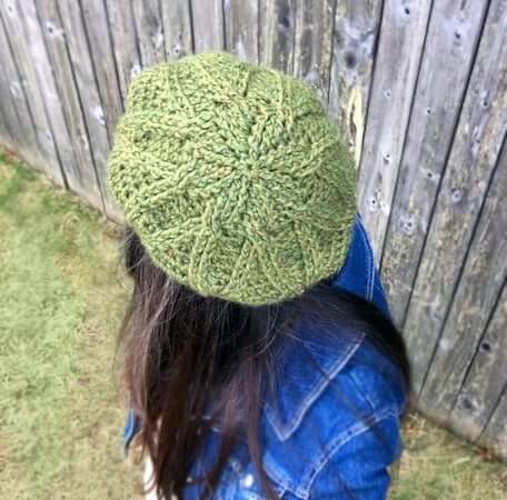 Crochet Cabled Beret Pattern by Knit And Crochet Ever After