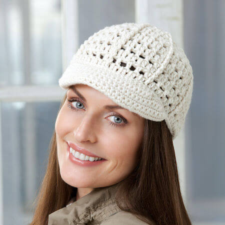 Free Crochet Cap Pattern by Red Heart