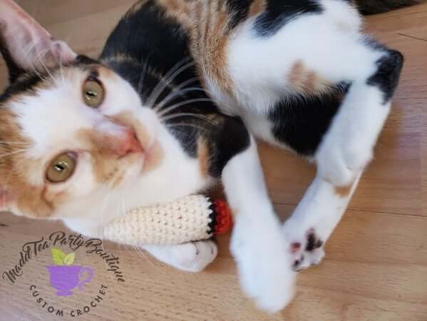 Crochet Catnip Doobie Pattern by Madd Tea Party Boutique