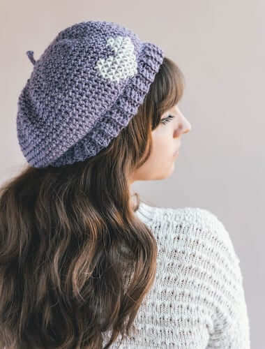 Crochet Parisienne Beret Pattern by Sewrella