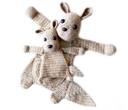 Ragdoll Crochet Kangaroo Pattern by Ala Sascha 