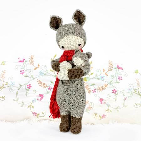 Kira, The Kangaroo Crochet Pattern by Lalylala