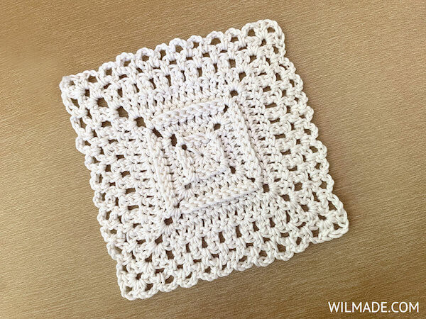 Love Your Granny Square Crochet Pattern by Wilmade