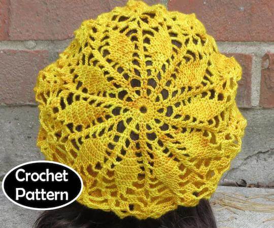 Seraphina Beret Crochet Pattern by Alyse Crochet